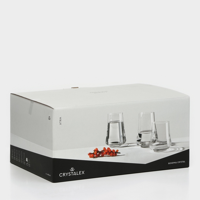 Набор стаканов для виски «Экстра», 400 мл, 6 шт Набор стаканов для виски «Экстра», 400 мл, 6 шт