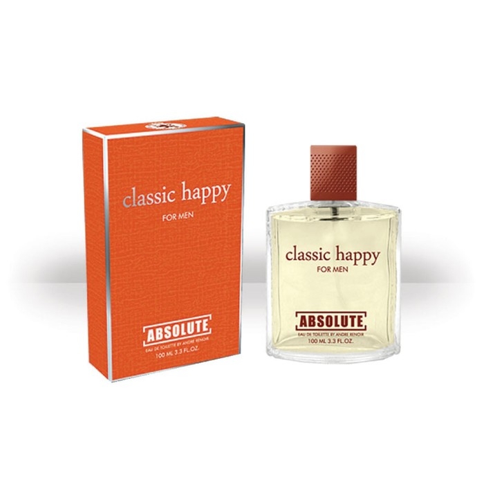 Туалетная вода мужская Absolute Classic Happy, 100 мл Туалетная вода мужская Absolute Classic Happy, 100 мл