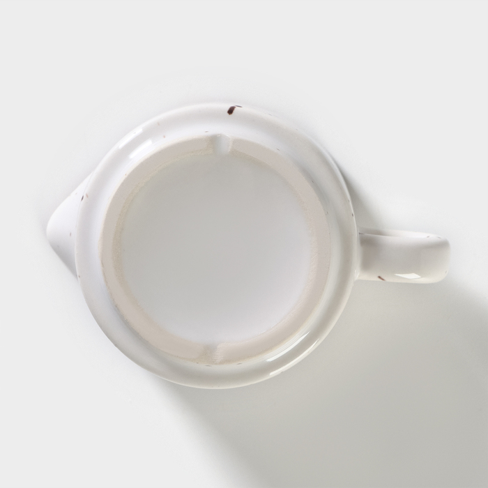 Сливочник фарфоровый Punto bianca, d=6,5 см, 50 мл Сливочник фарфоровый Punto bianca, d=6,5 см, 50 мл