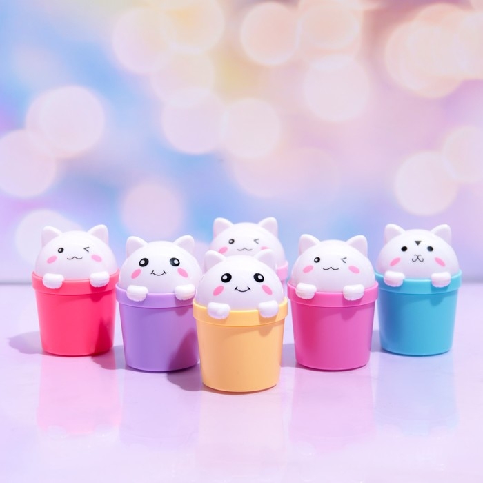 Бальзам для губ «Японские котята», микс Бальзам для губ «Японские котята», микс