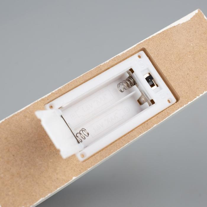 Светодиодная фигура «Ёлка с оленями» 17 × 23.5 × 5 см, дерево, батарейки АААх2 (не в комплекте), свечение тёплое белое Светодиодная фигура «Ёлка с оленями» 17 × 23.5 × 5 см, дерево, батарейки АААх2 (не в комплекте), свечение тёплое белое