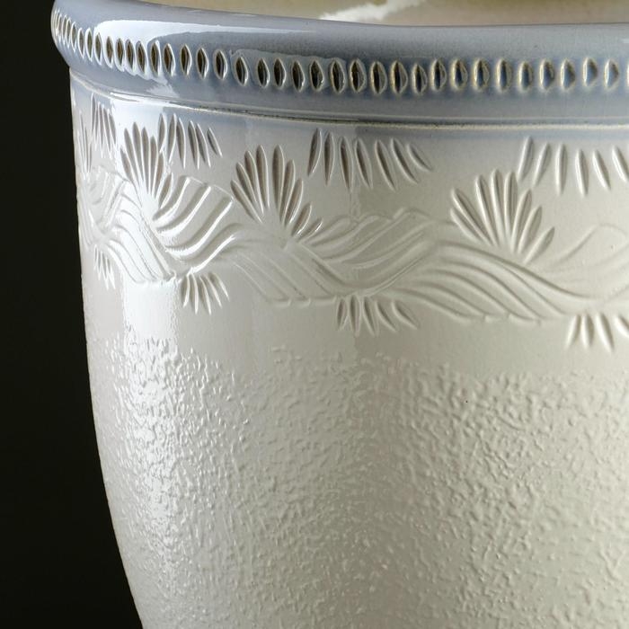 Горшок цветочный Горшок цветочный "Ирис 1" полосатый 15л