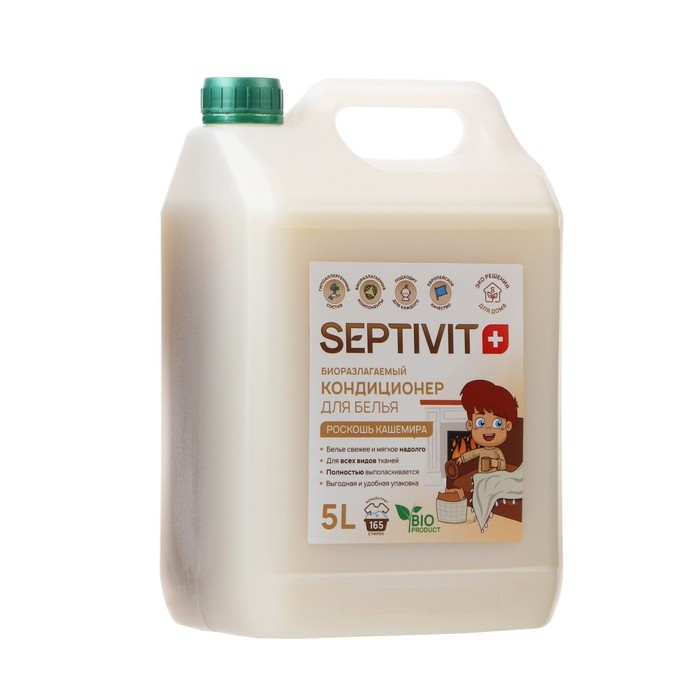 Кондиционер SEPTIVIT  Кондиционер SEPTIVIT "Роскошь Кашемира", 5 л