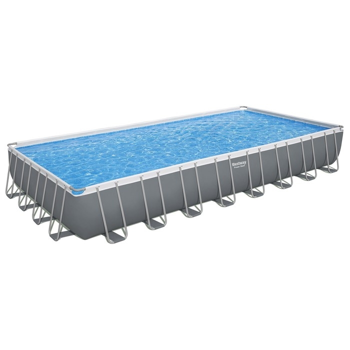 Бассейн каркасный Power Steel, 956 х 488 х 132 см, песчаный фильтр-насос, тент, лестница, 56623 Bestway Бассейн каркасный Power Steel, 956 х 488 х 132 см, песчаный фильтр-насос, тент, лестница, 56623 Bestway