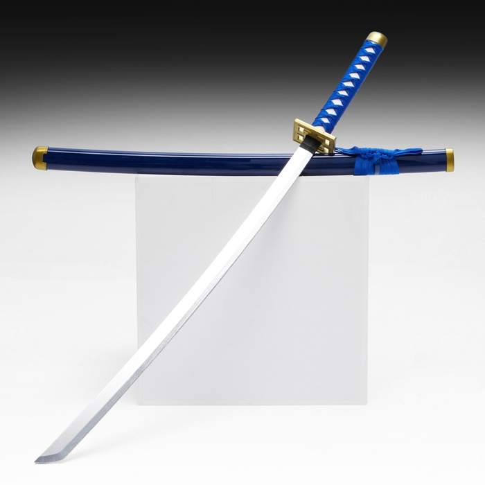Сувенирное оружие Сувенирное оружие "Катана Бьякуя Кучики", 101 см, клинок 73 см/7 мм , деревянная