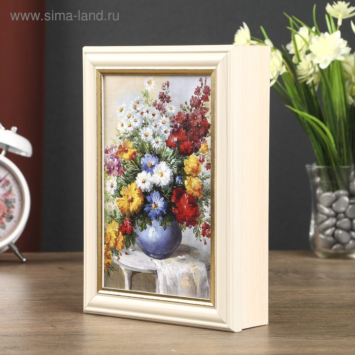 Ключница Ключница "Прекрасный букет" дуб молочный 15х21