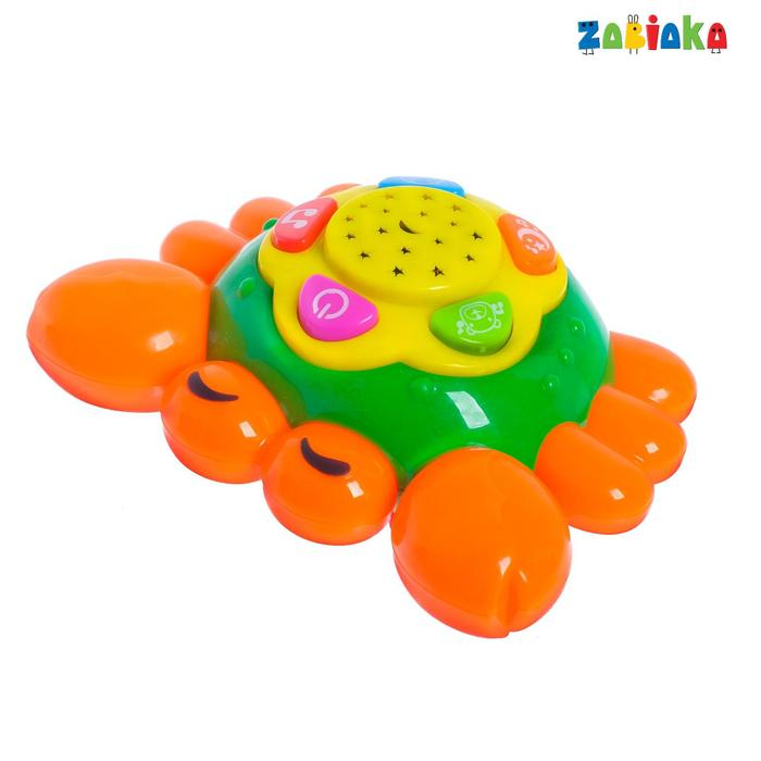 Музыкальная игрушка «Краб», световые и звуковые эффекты Музыкальная игрушка «Краб», световые и звуковые эффекты