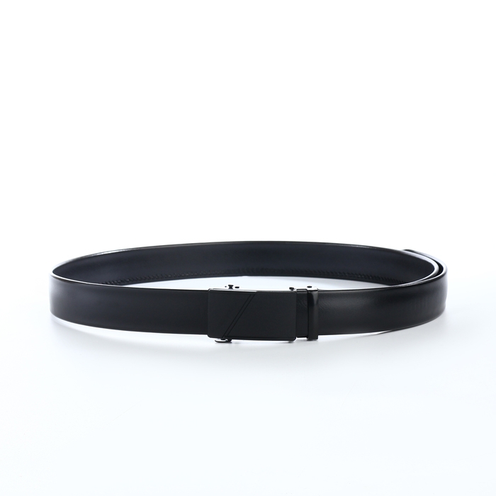 Ремень мужской, Великан, ширина 4 см, пряжка автомат, цвет чёрный Ремень мужской, Великан, ширина 4 см, пряжка автомат, цвет чёрный