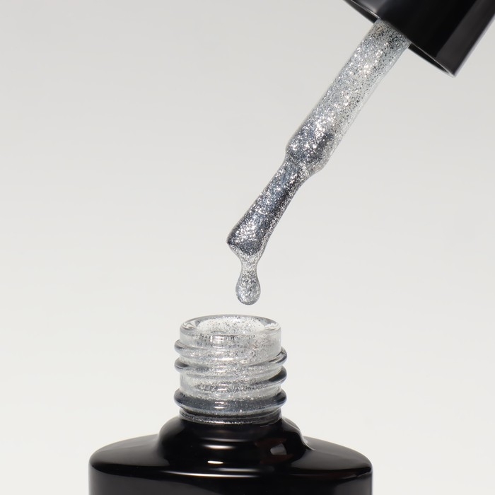 Гель лак для ногтей, «CHROME», шиммерный, 3-х фазный, 8мл, LED/UV, цвет серебристый (021) Гель лак для ногтей, «CHROME», шиммерный, 3-х фазный, 8мл, LED/UV, цвет серебристый (021)