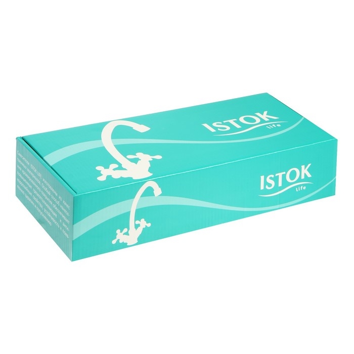 Смеситель для ванны Istok life Standard 0402.418, однорычажный, излив 280 мм, хром Смеситель для ванны Istok life Standard 0402.418, однорычажный, излив 280 мм, хром