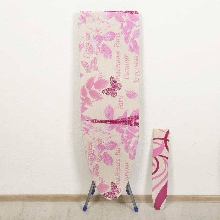 Доска гладильная Nika «Белль-Юниор 3», 111×34 см, два положения высоты 70, 80 см, микс