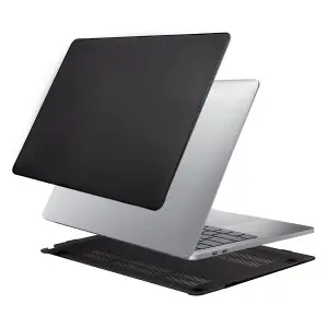 Чехол для MacBook Air13 (2020/2018) матовый черный (A1932/A2179/A2337)