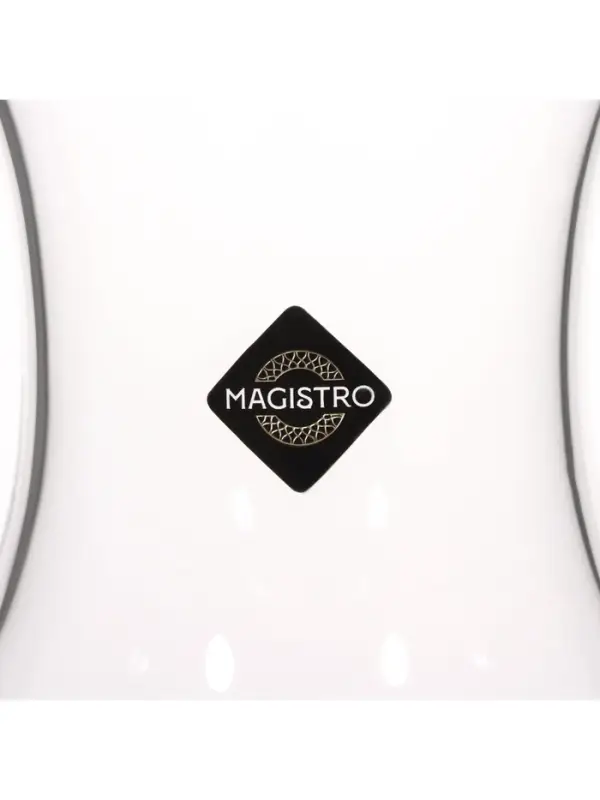 Декантер Magistro &laquo;Богема&raquo;, 1.5 л, 15.5&times;20.5 см, металлическая крышка с диспенсером, стекло, прозрачный