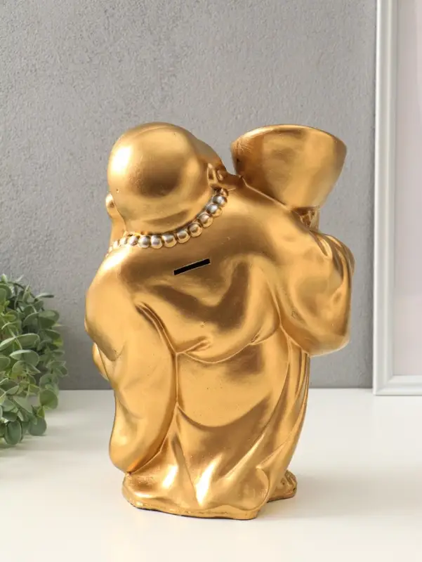 Копилка для денег &laquo;Хотей с чашей&raquo;, гипс, 34&times;23&times;17 см