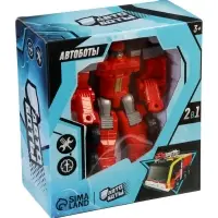 Робот - машинка &laquo;Пожарный&raquo;, быстрая трансформация