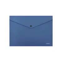 Папка-конверт на кнопке А4, 140 мкм, ErichKrause Fizzy Classic, полупрозрачная, МИКС