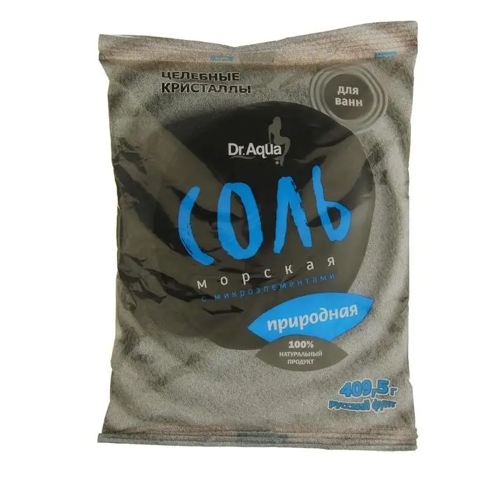 Соль морская природная, 409,5 г Соль морская природная, 409,5 г