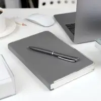 Ручка шариковая Ringa, серая Ручка шариковая Ringa, серая