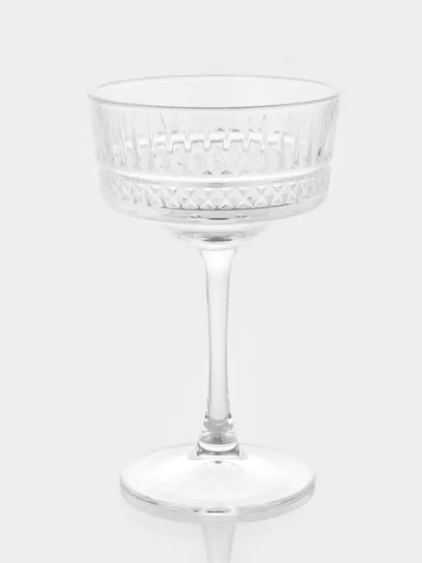 Набор фужеров для шампанского Paşabah&ccedil;e Elysia, 260 мл, 4 шт., стекло, прозрачный