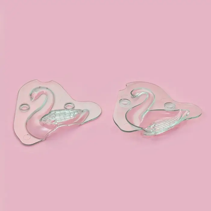 Молд для заливки шоколада 3D &laquo;Лебедь&raquo;, пластик, 13&times;4.7&times;14.5 см, прозрачный