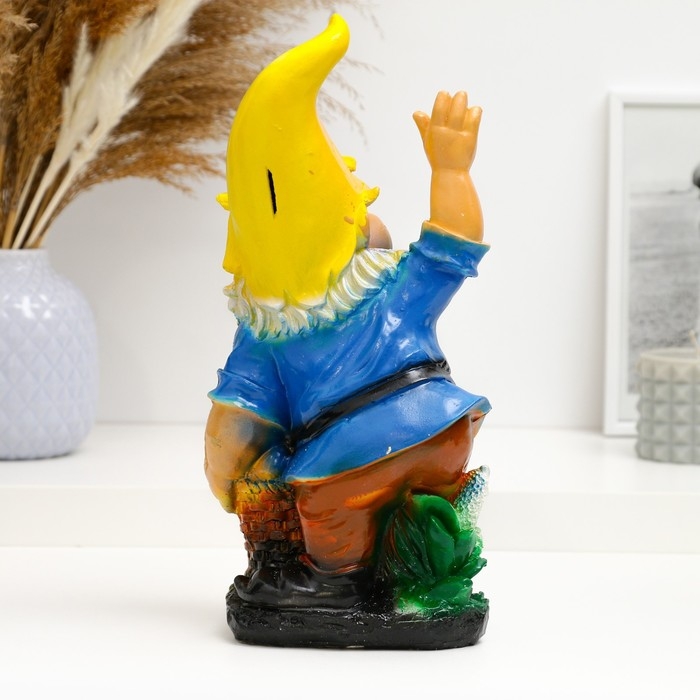 Копилка Копилка "Гном с яблоками" 30х15х9см