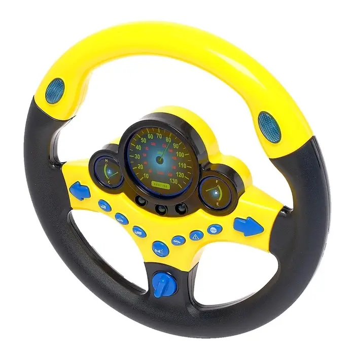 Руль музыкальный &laquo;Супер водитель&raquo;, световые и звуковые эффекты, работает от батареек