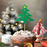 Шпажки для канапе новогодние &laquo;Ёлочка&raquo;, набор 3 шт.