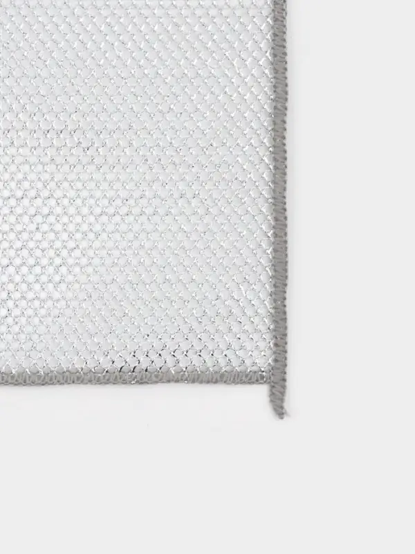 Салфетка металлическая для мытья посуды, однослойная, 30&times;30 см, набор 5 шт.