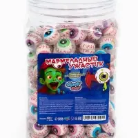 НАБОР Мармеладные глаза &laquo;Чаф-Чаф&raquo; с начинкой, 400 г