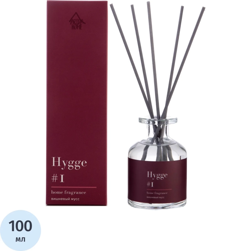 Аромадиффузор Аромат для дома Hygge 1  Вишневый мусс 100 мл, АР 100-045