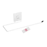 Держатель для бумажных полотенец тм VETTA, 29х4х9см, металл, ПВХ, 2 цвета