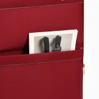 Чемодан на колёсах TEXTURA, кодовый замок, с увеличением, 47&times;30&times;78 см, 28", красный