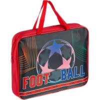 Папка для тетрадей школьника А4 с ручк+ тверд.дно, ШИРОКАЯ ПШ-11, ЛИГА 2025