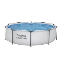 Бассейн каркасный Steel Pro Max, 305&times;76 см, с фильтр-насосом, круглый, 56408 Bestway