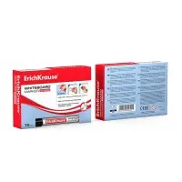 Маркер для доски ErichKrause. W-500, узел 2.5 мм, ширина линии 0.8-2.5 мм, спиртовой, чёрный