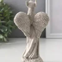 Фигура Бог сканди «Валькирия» 14×7.5×6 см, серая