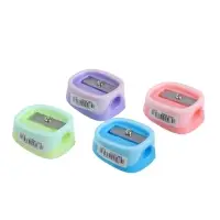 Набор точилок &laquo;Пастель&raquo;, 4 штуки, МИКС