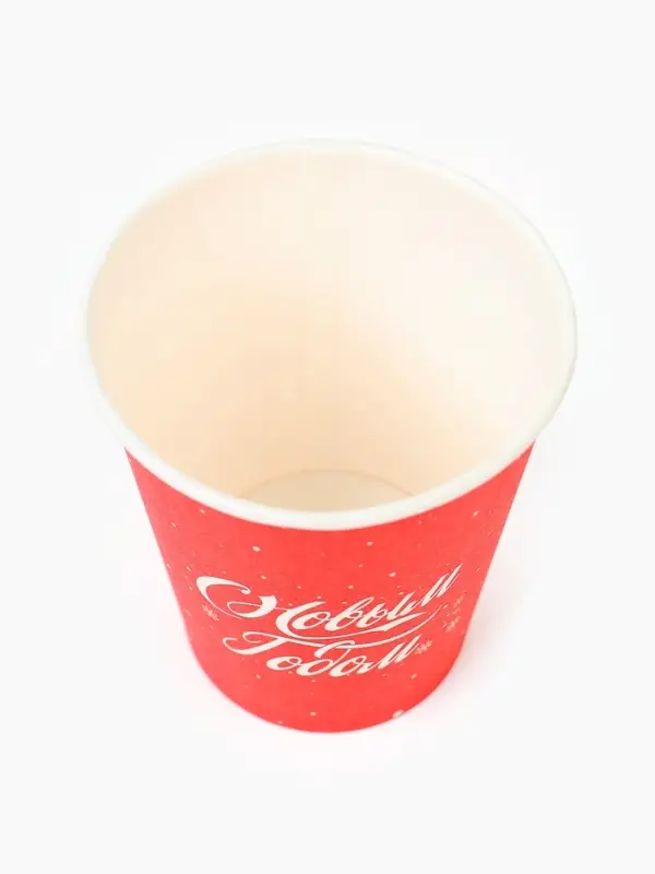 Набор бумажной посуды 12 персон Набор бумажной посуды 12 персон "С Новым годом"