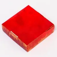 Подарочная коробка сборная с окном «Исполнения желаний», 10×10×3 см