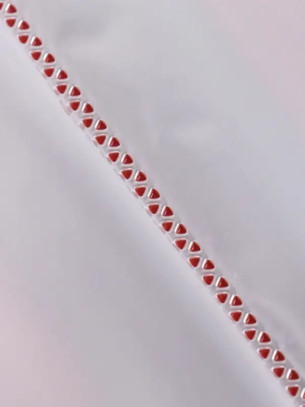 Папка с 20 вкладышами А5, 500 мкм, Calligrata, 9 мм, карман на корешке, красная