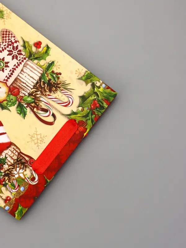 Пакет подарочный ламинированный Пакет подарочный ламинированный "Новогоднее настроение" 18 х 23 х 10 см