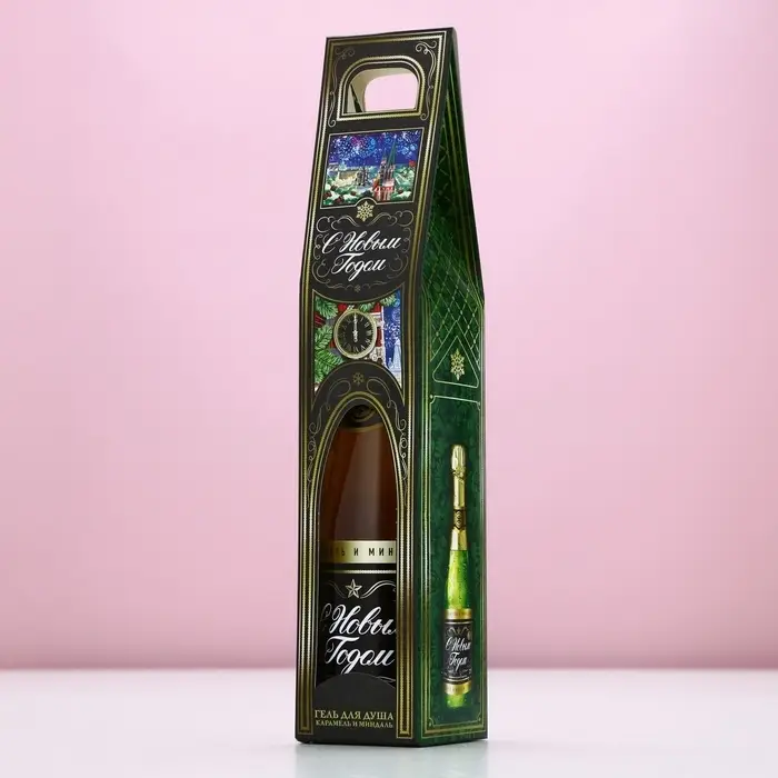 Гель для душа шампанское &laquo;С Новым годом&raquo;, 250 мл, Чистое счастье
