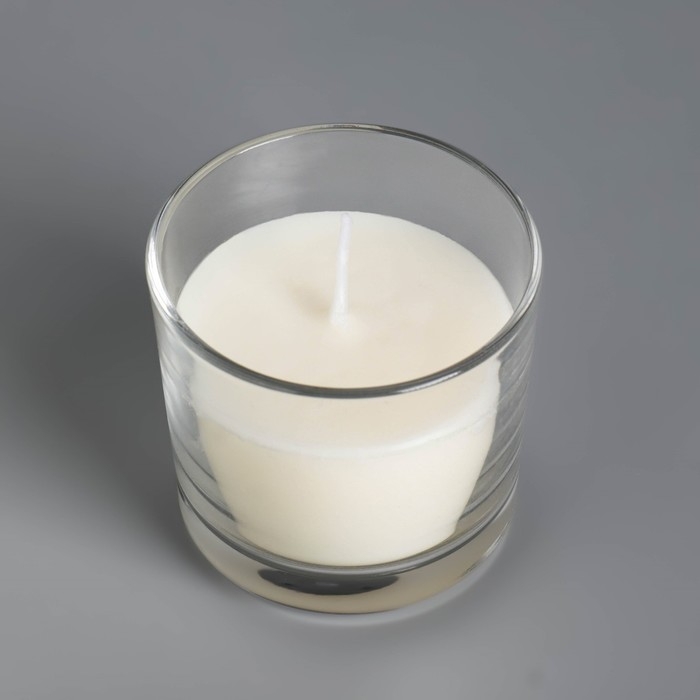 Свеча ароматическая в стакане АЛАНИЯ Свеча ароматическая в стакане АЛАНИЯ "Жасмин", 5,5 см