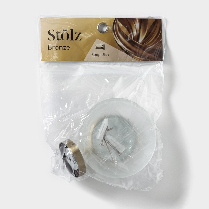 Мыльница настенная Штольц Stölz bacic, серия Bronze