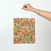 Набор пакетов крафтовых «Новогоднее поздравление» Набор пакетов крафтовых «Новогоднее поздравление»