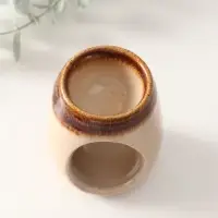 Аромалампа для эфирных масел &laquo;Полоски&raquo;, керамика, 8.2&times;6.3&times;6.3 см, МИКС