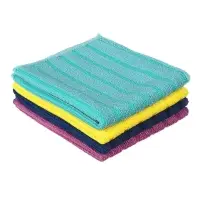 Набор салфеток из микрофибры тм VETTA, для сильных загрязнений, 2шт, 25х30см, 300г/кв.м, 4 цвета