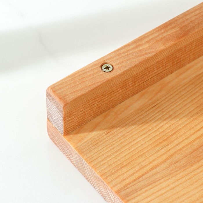 Доска разделочная с упором Adelica «Мастер шеф», 36×26×1,8 см, пропитано минеральным маслом, берёза Доска разделочная с упором Adelica «Мастер шеф», 36×26×1,8 см, пропитано минеральным маслом, берёза