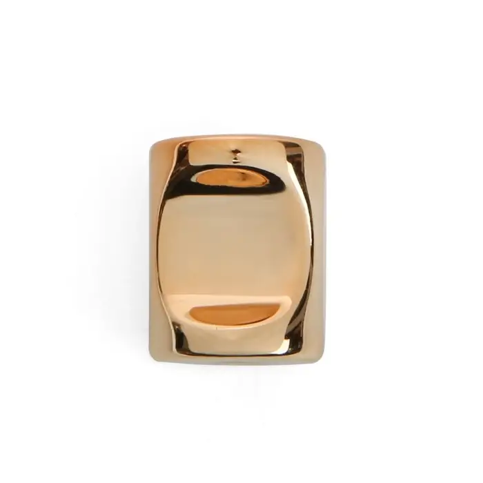 Ручка-кнопка CAPPIO РК102, d=18 мм, пластик, цвет золото