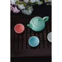 Стол для чайной церемонии с подносом &laquo;Чабань&raquo;, 43&times;27.5&times;5 см, дерево, коричневый